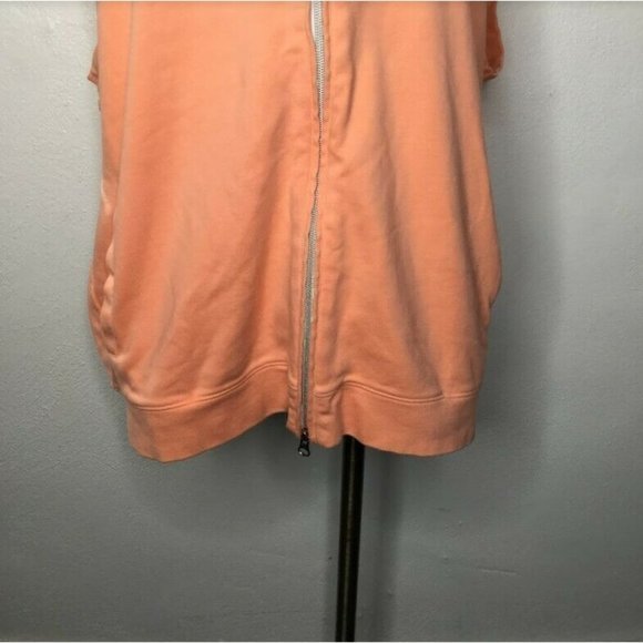 Carnoustie Women Sleeveless Golf Vest Full Zip Sports Orange Plus Size XXL - Picture 6 of 9